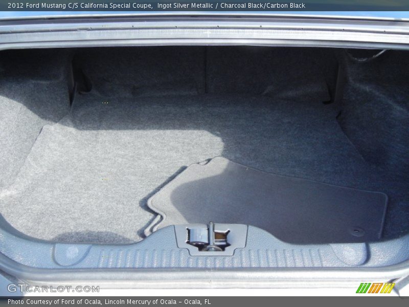 Ingot Silver Metallic / Charcoal Black/Carbon Black 2012 Ford Mustang C/S California Special Coupe