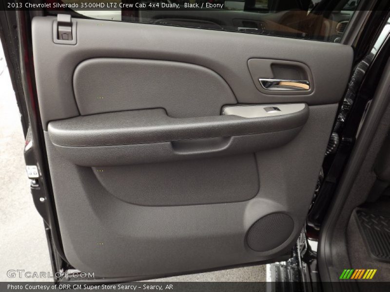 Black / Ebony 2013 Chevrolet Silverado 3500HD LTZ Crew Cab 4x4 Dually