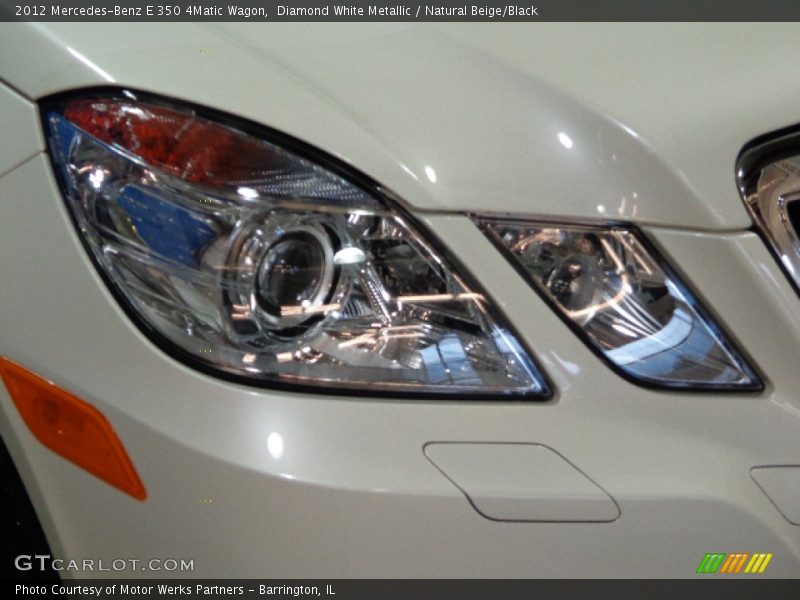 Diamond White Metallic / Natural Beige/Black 2012 Mercedes-Benz E 350 4Matic Wagon