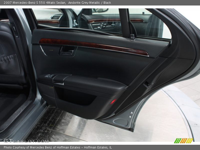 Andorite Grey Metallic / Black 2007 Mercedes-Benz S 550 4Matic Sedan