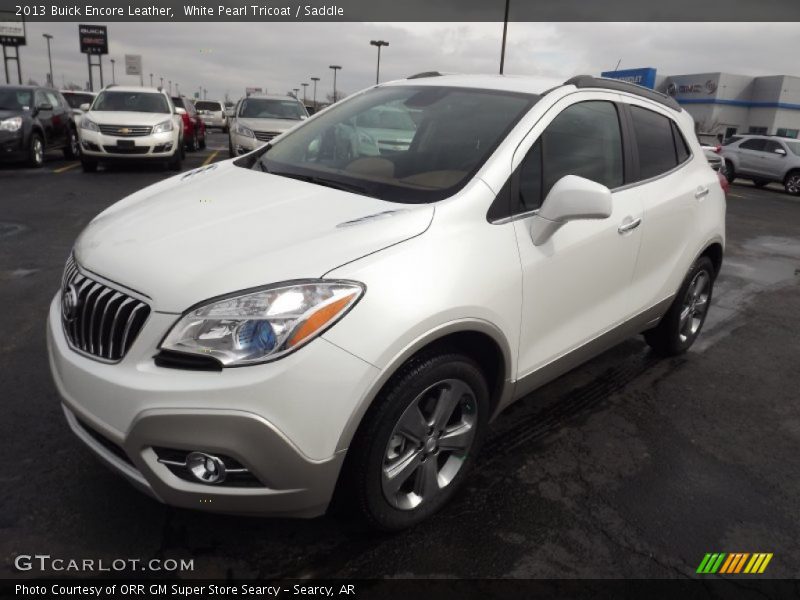 Front 3/4 View of 2013 Encore Leather
