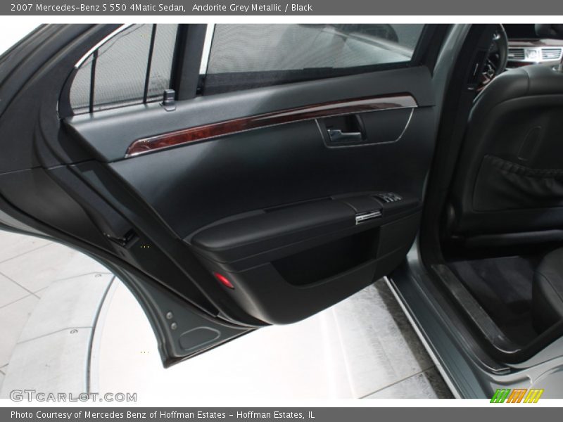 Andorite Grey Metallic / Black 2007 Mercedes-Benz S 550 4Matic Sedan