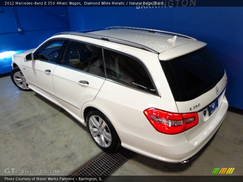 Diamond White Metallic / Natural Beige/Black 2012 Mercedes-Benz E 350 4Matic Wagon