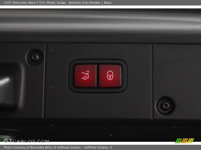 Andorite Grey Metallic / Black 2007 Mercedes-Benz S 550 4Matic Sedan