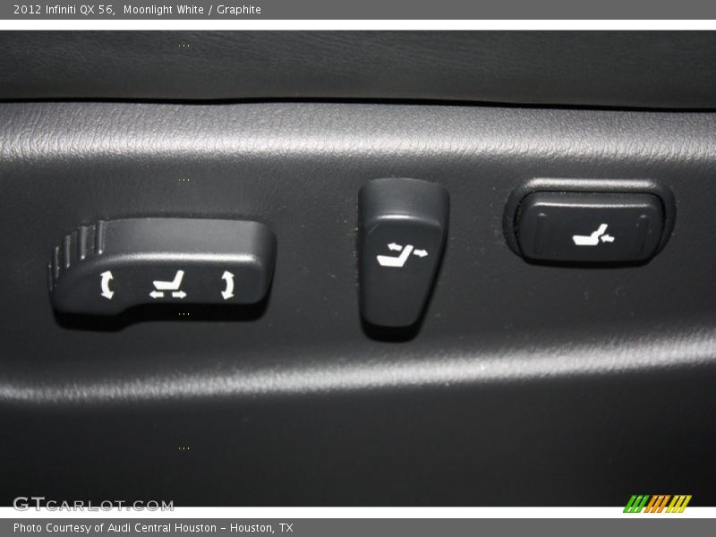 Moonlight White / Graphite 2012 Infiniti QX 56