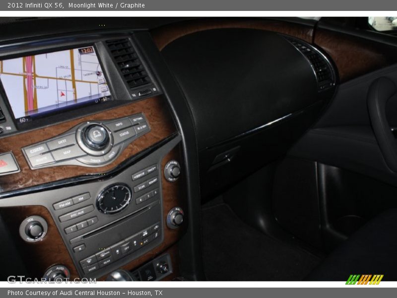 Moonlight White / Graphite 2012 Infiniti QX 56