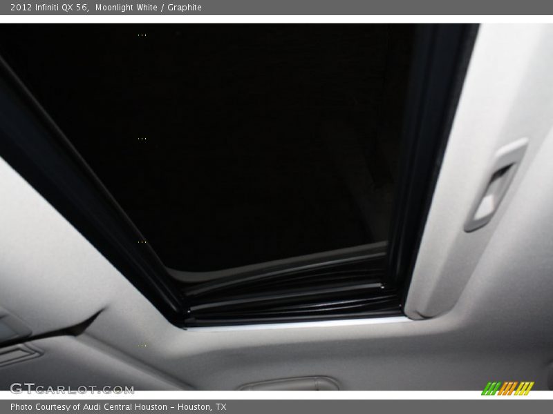 Moonlight White / Graphite 2012 Infiniti QX 56