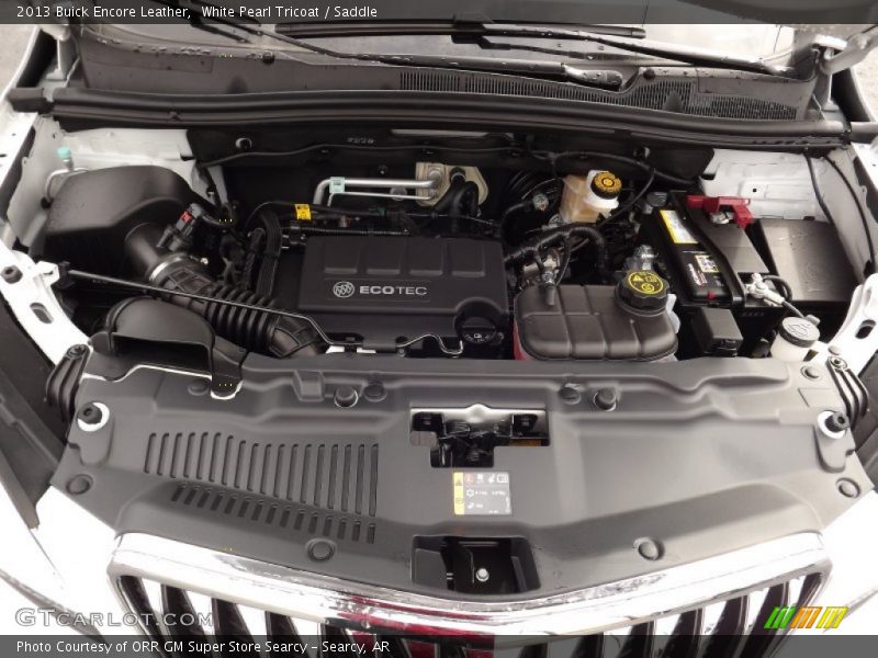  2013 Encore Leather Engine - 1.4 Liter ECOTEC Turbocharged DOHC 16-Valve VVT 4 Cylinder