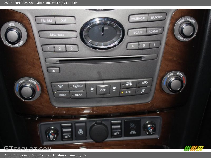 Moonlight White / Graphite 2012 Infiniti QX 56