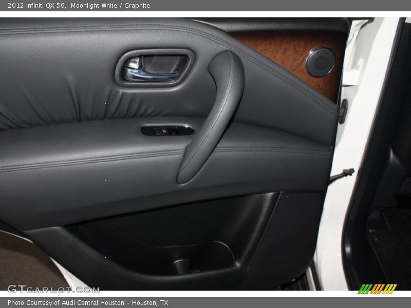 Moonlight White / Graphite 2012 Infiniti QX 56