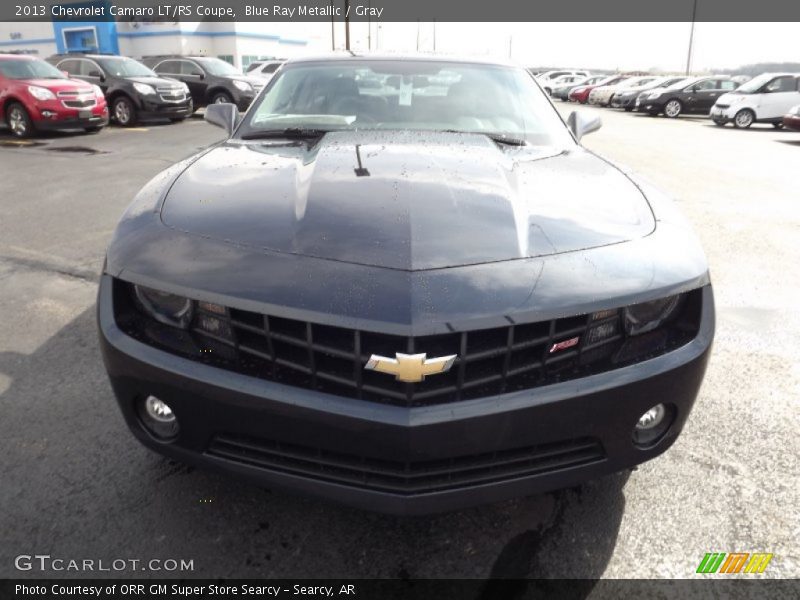 Blue Ray Metallic / Gray 2013 Chevrolet Camaro LT/RS Coupe