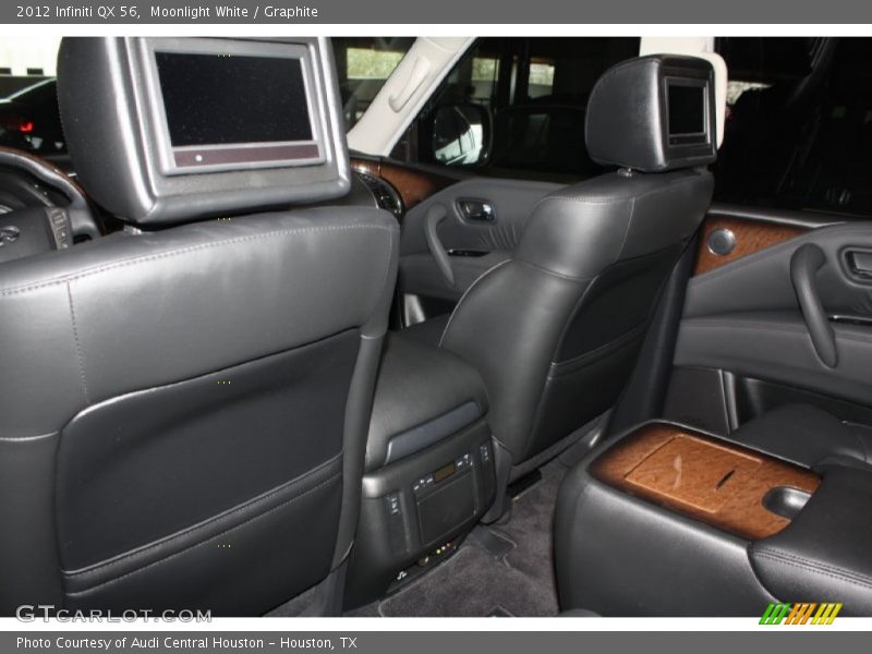 Moonlight White / Graphite 2012 Infiniti QX 56