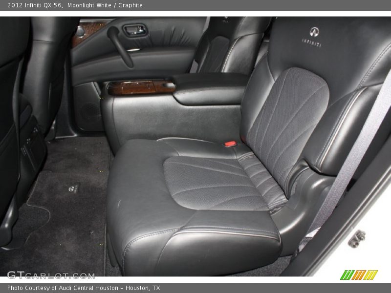 Moonlight White / Graphite 2012 Infiniti QX 56