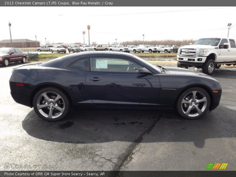 Blue Ray Metallic / Gray 2013 Chevrolet Camaro LT/RS Coupe
