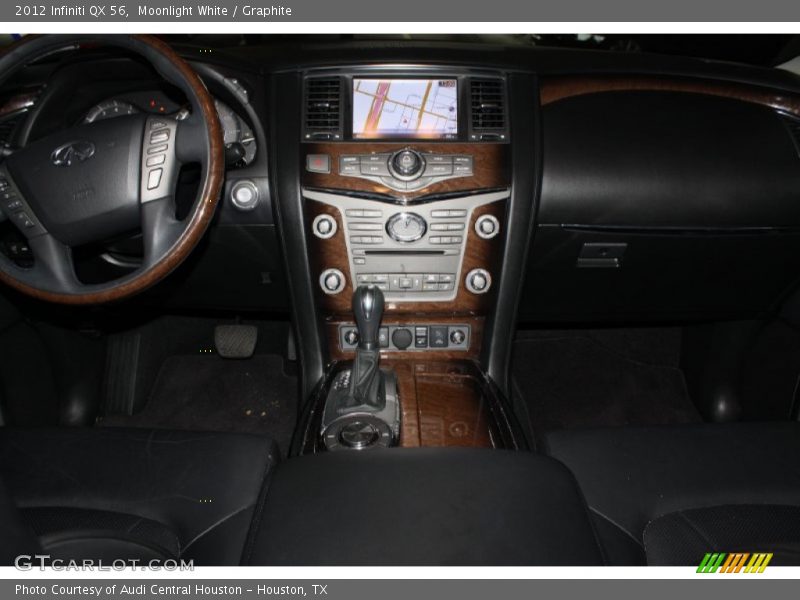 Moonlight White / Graphite 2012 Infiniti QX 56