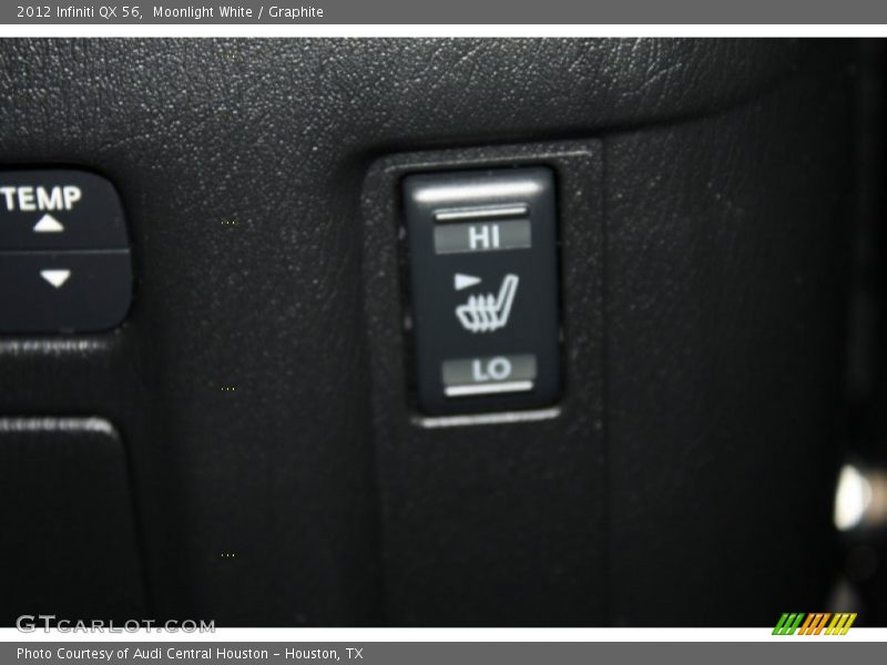 Moonlight White / Graphite 2012 Infiniti QX 56