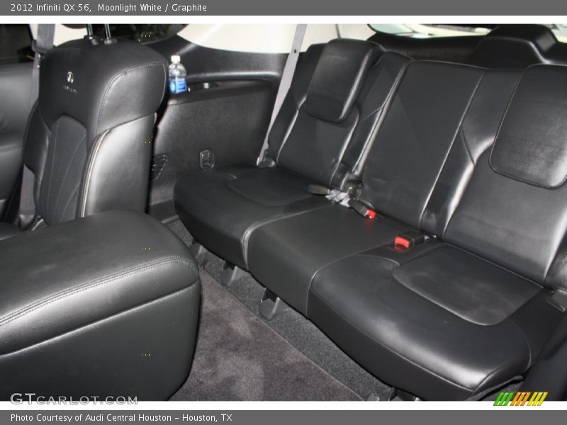 Moonlight White / Graphite 2012 Infiniti QX 56