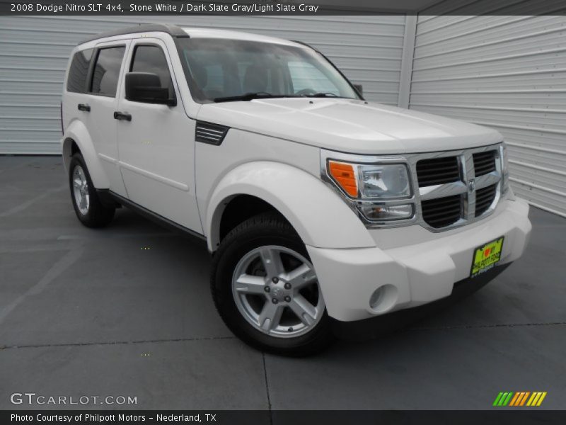 Stone White / Dark Slate Gray/Light Slate Gray 2008 Dodge Nitro SLT 4x4
