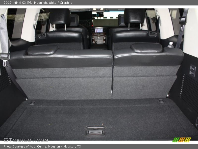Moonlight White / Graphite 2012 Infiniti QX 56