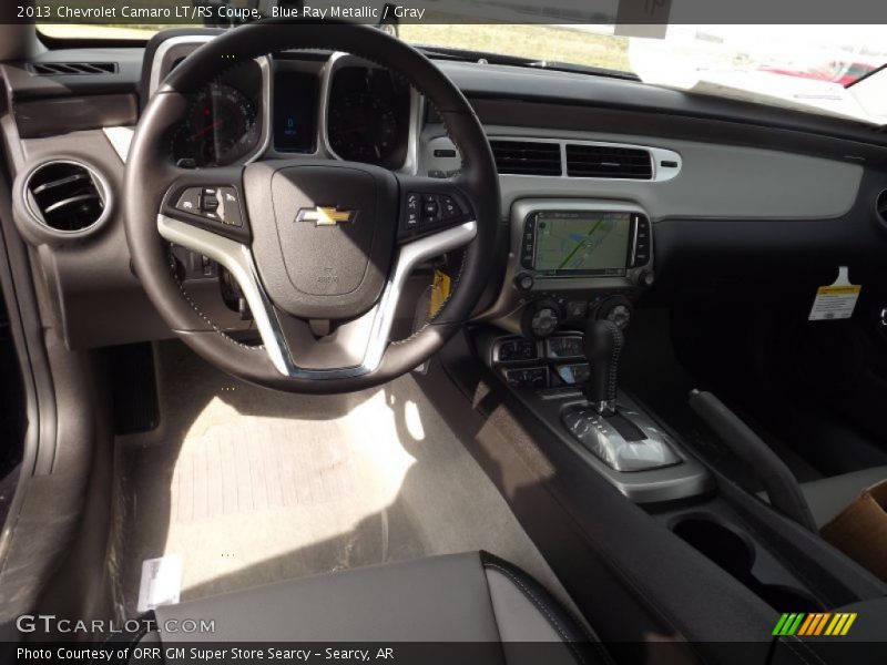 Blue Ray Metallic / Gray 2013 Chevrolet Camaro LT/RS Coupe