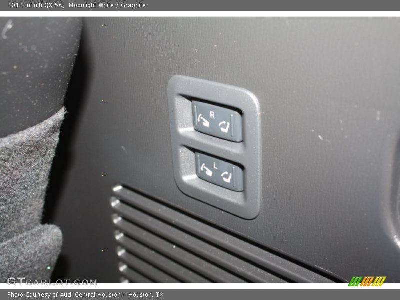 Moonlight White / Graphite 2012 Infiniti QX 56