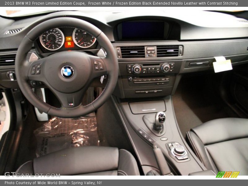 Dashboard of 2013 M3 Frozen Limited Edition Coupe