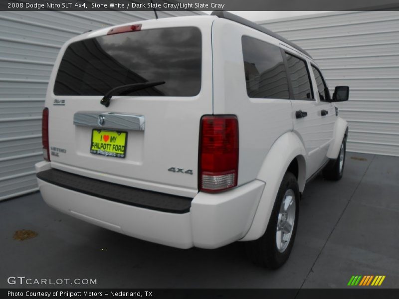 Stone White / Dark Slate Gray/Light Slate Gray 2008 Dodge Nitro SLT 4x4