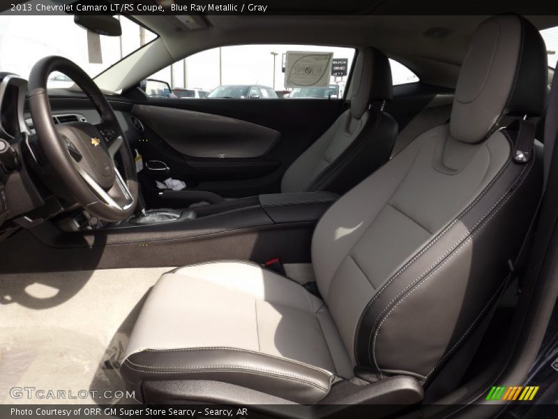 Blue Ray Metallic / Gray 2013 Chevrolet Camaro LT/RS Coupe