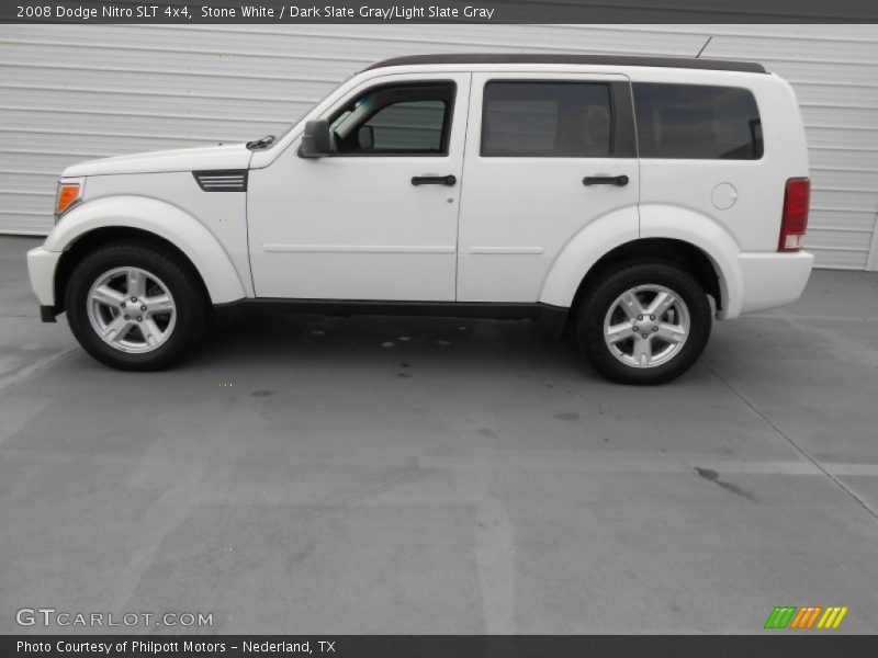 Stone White / Dark Slate Gray/Light Slate Gray 2008 Dodge Nitro SLT 4x4