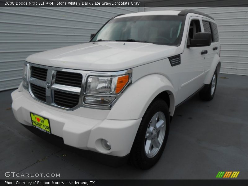 Stone White / Dark Slate Gray/Light Slate Gray 2008 Dodge Nitro SLT 4x4