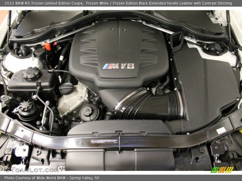  2013 M3 Frozen Limited Edition Coupe Engine - 4.0 Liter M DOHC 32-Valve Double-VANOS VVT V8