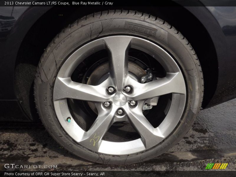 Blue Ray Metallic / Gray 2013 Chevrolet Camaro LT/RS Coupe