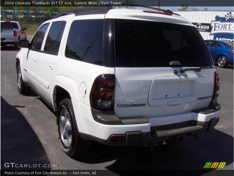 Summit White / Dark Pewter 2004 Chevrolet TrailBlazer EXT LT 4x4