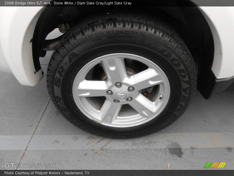 Stone White / Dark Slate Gray/Light Slate Gray 2008 Dodge Nitro SLT 4x4