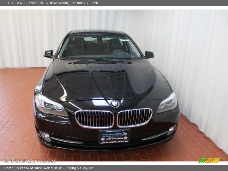 Jet Black / Black 2013 BMW 5 Series 528i xDrive Sedan