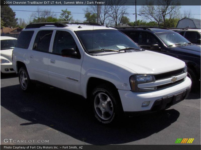 Summit White / Dark Pewter 2004 Chevrolet TrailBlazer EXT LT 4x4