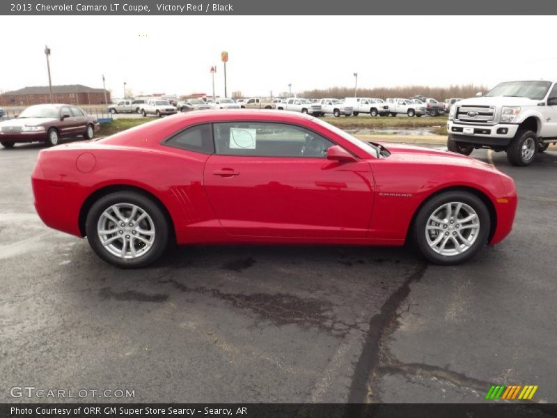 Victory Red / Black 2013 Chevrolet Camaro LT Coupe