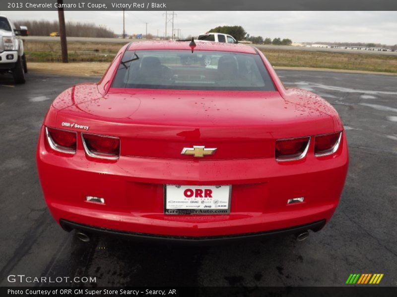 Victory Red / Black 2013 Chevrolet Camaro LT Coupe