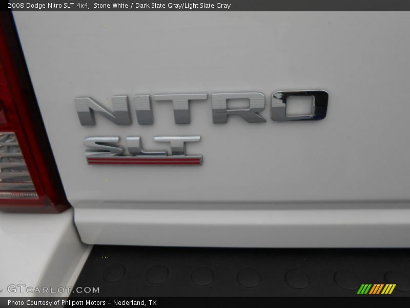 Stone White / Dark Slate Gray/Light Slate Gray 2008 Dodge Nitro SLT 4x4