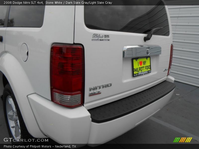 Stone White / Dark Slate Gray/Light Slate Gray 2008 Dodge Nitro SLT 4x4