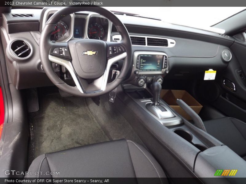 Black Interior - 2013 Camaro LT Coupe 