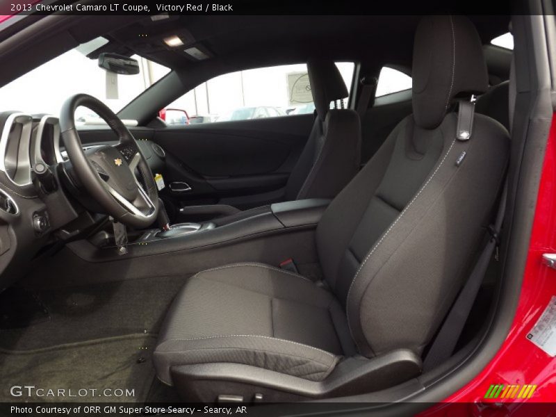 Victory Red / Black 2013 Chevrolet Camaro LT Coupe