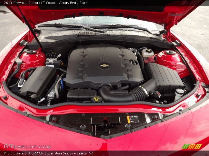 Victory Red / Black 2013 Chevrolet Camaro LT Coupe