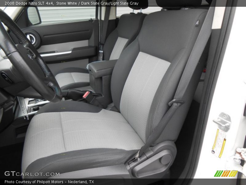 Stone White / Dark Slate Gray/Light Slate Gray 2008 Dodge Nitro SLT 4x4