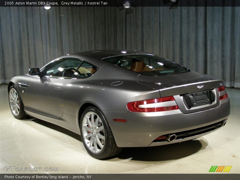 Grey Metallic / Kestrel Tan 2005 Aston Martin DB9 Coupe
