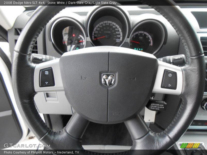 Stone White / Dark Slate Gray/Light Slate Gray 2008 Dodge Nitro SLT 4x4