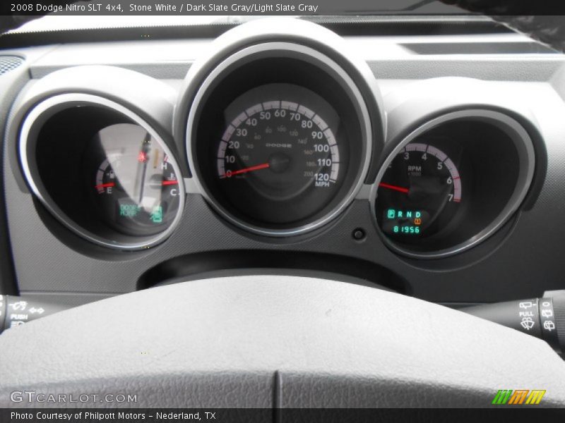 Stone White / Dark Slate Gray/Light Slate Gray 2008 Dodge Nitro SLT 4x4