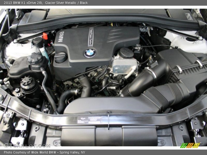 Glacier Silver Metallic / Black 2013 BMW X1 xDrive 28i