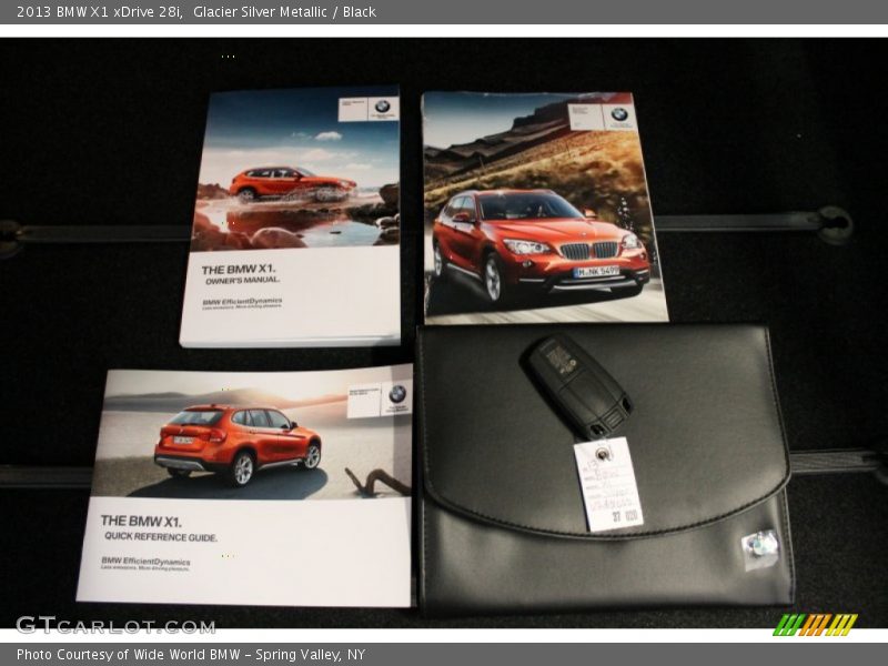 Glacier Silver Metallic / Black 2013 BMW X1 xDrive 28i