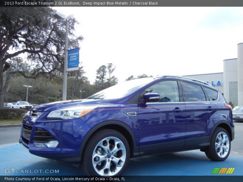 Front 3/4 View of 2013 Escape Titanium 2.0L EcoBoost